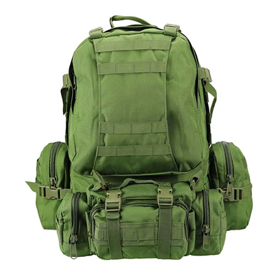 Военный штурмовой рюкзак с подсумками (45-65 л).
